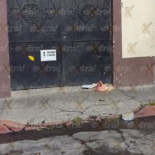 Abandonan cabeza de cerdo con mensaje en Cuautla