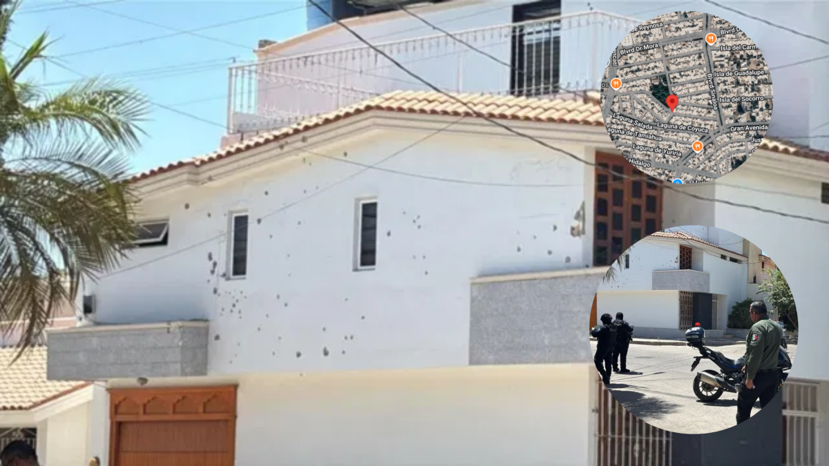 Ataque armado en Culiacán: Descargan fusiles contra propiedad de Rubén  Rocha Moya