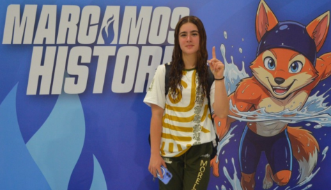 Sofía Salgado Ovchinniko, quien conquistó la medalla de bronce en la Olimpiada Nacional Conade 2026.