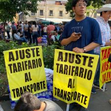 Ajuste a la tarifa del transporte público