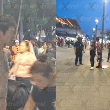 Amarran a ladrón a un poste en Cuautla