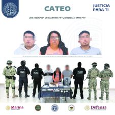 Tres detenidos tras cateo en el fraccionamiento Guayacahuala de Jiutepec
