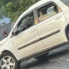 Accidente vial en la colonia El Florido de Mazatepec deja un motociclista grave