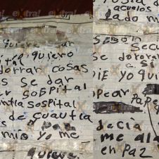 Dejan extraño mensaje afuera de un hospital en Cuautla