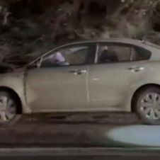Choque en la autopista del sol