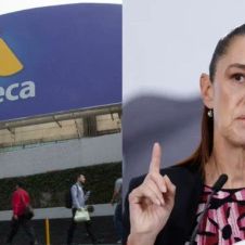 Sheinbaum entra en polémica con TV Azteca