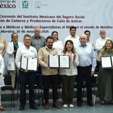 Margarita González Saravia firma histórico convenio para beneficar a cañeros