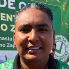Santos Tavarez, alcalde de Emiliano Zapata