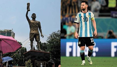 ESTATUA MESSI