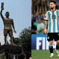 ESTATUA MESSI