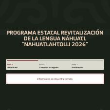 Programa Estatal de Revitalización de la Lengua Náhuatl