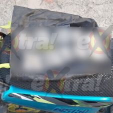 Estudiante con marihuana en motoneta