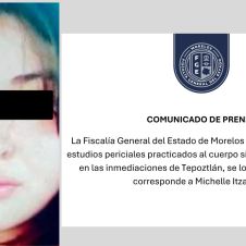 Michelle Itzayana, confirman su identidad