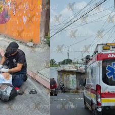 Dos motociclistas accidentados en Cuautla