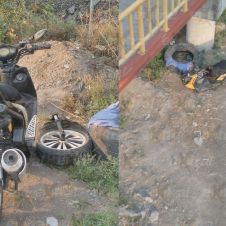 Moto desvalijada en Cuautla