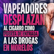Consumo de vapeadores en adolescentes supera al tabaco en Morelos Consumo de vapeadores en adolescentes supera al tabaco en Morelos