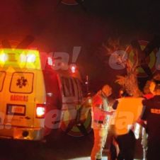 Motociclista sufre fuerte accidente en libramiento de Jojutla