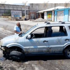Percance vial en Cuautla