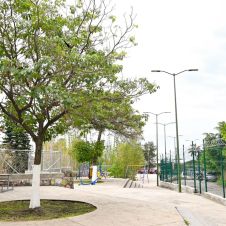Parque lineal en Ciudad Chapultepec, Cuernavaca.