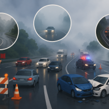 Carreteras de Morelos hoy: Cierres, choques y neblina en la México-Cuernavaca