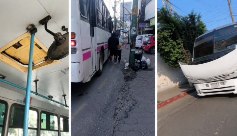 Denuncian fallas y peligro en unidades del transporte público en Cuernavaca