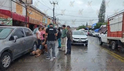 Un abuelito fue atropellado esta tarde en Cuautla