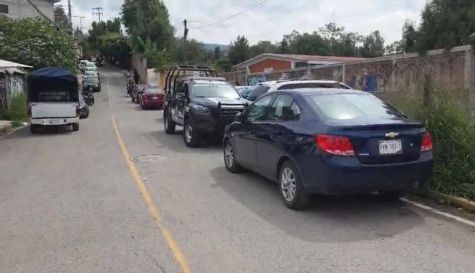 La secundaria Himno Nacional Mexicano de Santa María Ahuacatitlán fue evacuada ayer