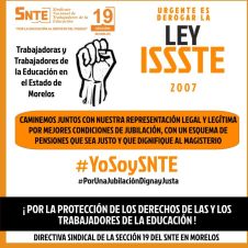 SNTE marchará este jueves en las principales calles de Cuernavaca