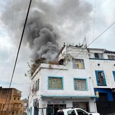 INCENDIO CUERNA