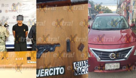 Detienen a sujeto con un arma en Cuautla
