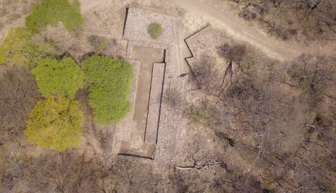 El campo de Chimalacatlán mide 28.36 metros de largo, mientras que el de Coatetelco alcanza los 34 metros de longitud.