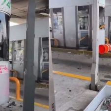 Destrozos causados por normalistas de Ayotzinapa Destrozos causados por normalistas de Ayotzinapa