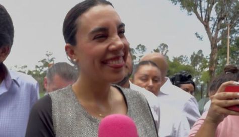 La secretaria de Turismo federal, Josefina Rodríguez Zamora
