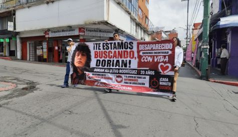Marchan en Cuernavaca por Dorian Alí y Marisol; exigen acelerar su búsqueda