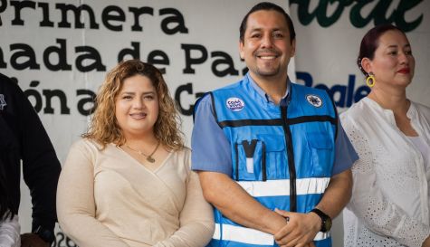 El alcalde de Temixco, Israel Piña Labra, enca­bezó la Pri­mera Jor­nada de Paz y Aten­ción a las Cau­sas