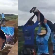 La joven cayó libremente desde una altura considerable, impactando contra el suelo. El golpe le provocó un politraumatismo severo que le causó la muerte de manera instantánea.