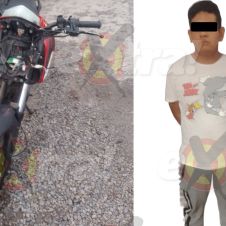 Detienen a sujeto con motocicleta presuntamente robada en Yecapixtla