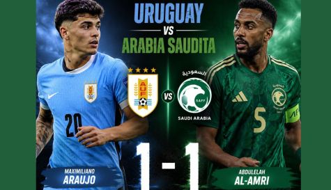 Arabia Saudita le saca el partido a Uruguay