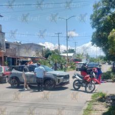 Choque en Cuautla deja a una joven lesionada
