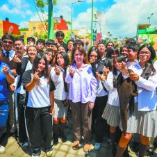 Margarita González Saravia inauguró parque en Cuernavaca