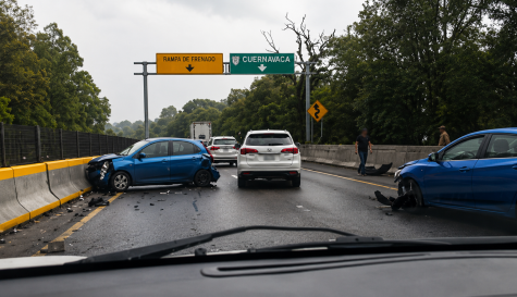 Choque en la autopista México-Cuernavaca genera caos vial