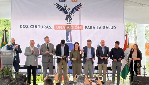 La gobernadora Margarita González Saravia encabezó la apertura de este complejo industrial