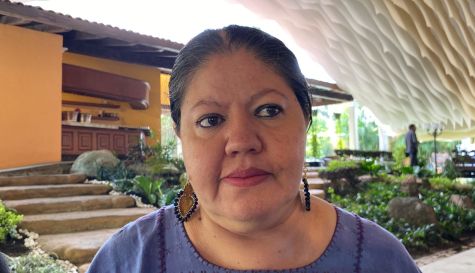 La presidenta del Consejo Coordinador Empresarial (CCE) en la entidad, Griselda Hurtado Calderón