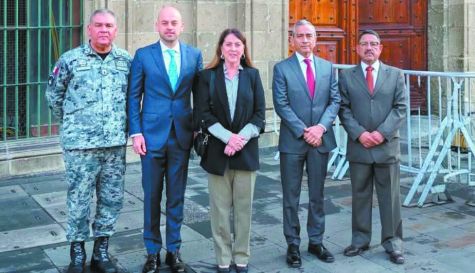 Margarita González Saravia amarra más seguridad para Morelos