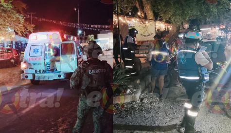 Riña en el poblado de Tequesquitengo deja un herido grave