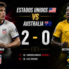Estados Unidos es el segundo clasificado a la siguiente ronda. Estados Unidos es el segundo clasificado a la siguiente ronda.