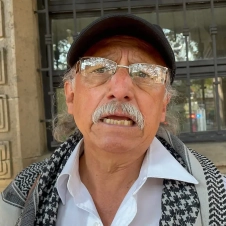 José Martínez Cruz, integrante de la CIDHM