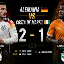 Alemania vino de atrás y le sacó el partido a Costa de Marfil Alemania vino de atrás y le sacó el partido a Costa de Marfil