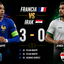 Francia golea y clasifica a la siguiente ronda Francia golea y clasifica a la siguiente ronda