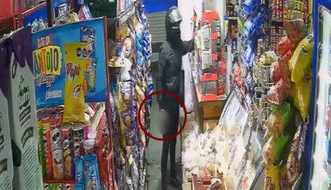 Asalto en Jiutepec: Captan en video robo armado a tienda de abarrotes